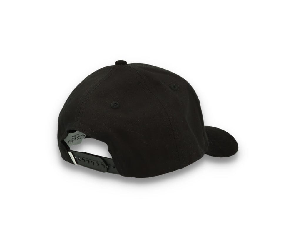 Les Deux Baseball Cap Suede II Black/White