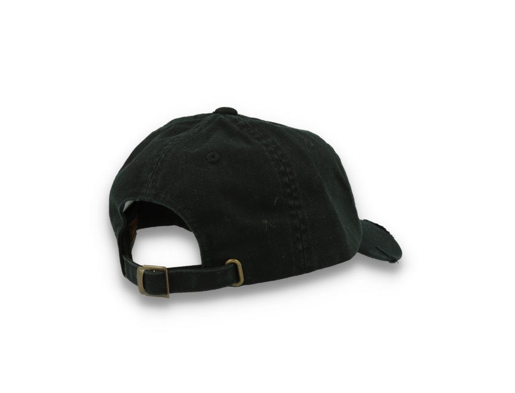 Low Profile Destroyed Cap Black 6245DC - LOKK