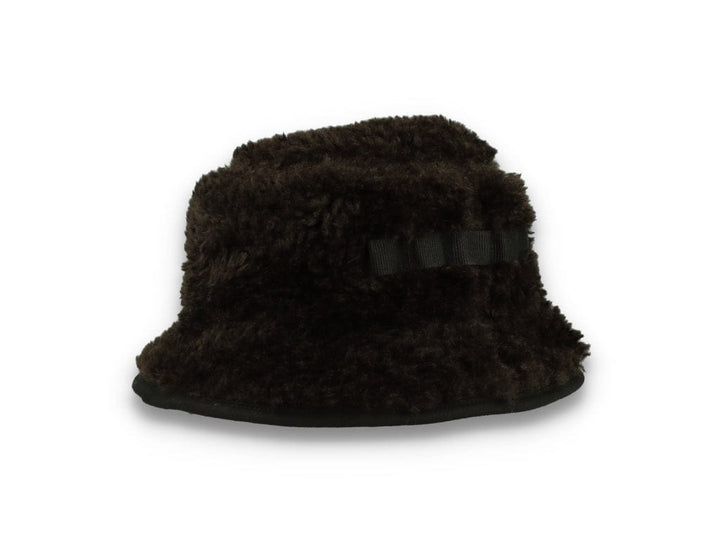 Faux Shearling Utility Bucket Black - LOKK