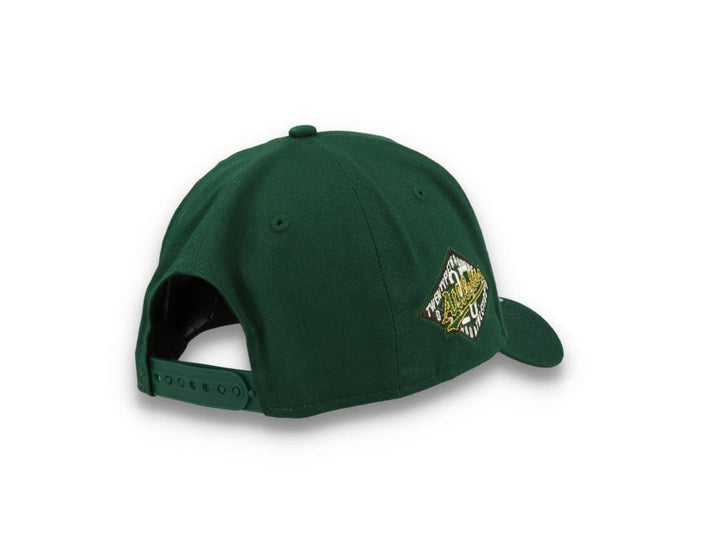 9FORTY Patch A-Frame Oakland Athletics Dark Green - LOKK