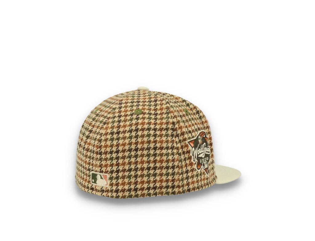 59FIFTY Houndstooth New York Yankees Open Market Tan