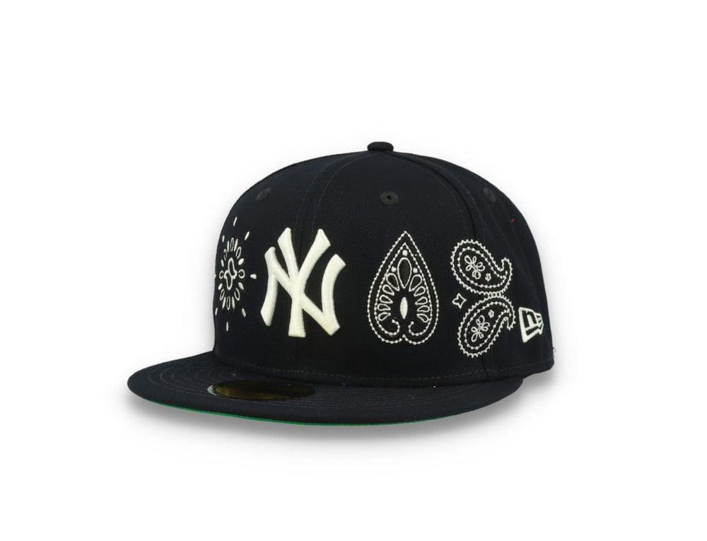 59FIFTY MLB All Over Print Paisley New York Yankees Team/White - LOKK