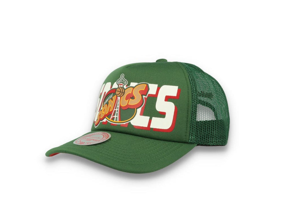 Billboard Trucker Snapback HWC Seattle Supersonics - LOKK