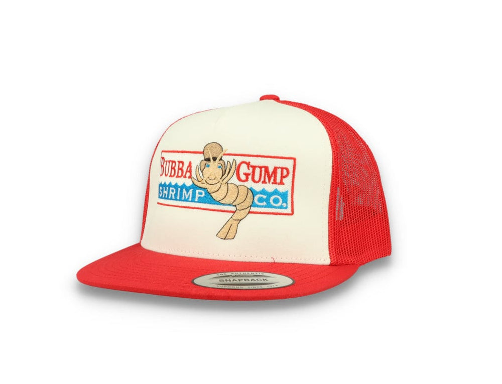 Bubba Gump Shrimp Co. Classic Trucker Cap Red/White - LOKK