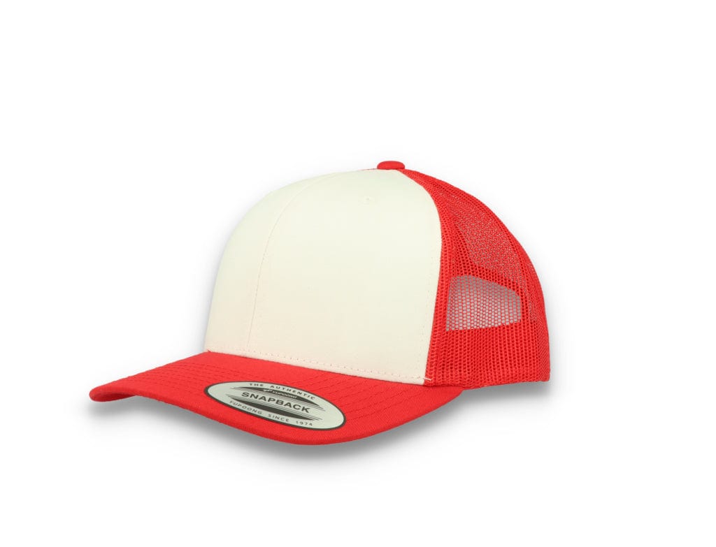 Retro Trucker Red/White/Red Flexfit 6606CF Yupoong