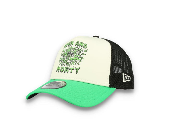 Character Trucker Rick and Morty Black/White/Green Blue New Era