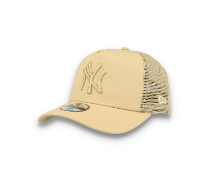 Kids Tonal Mesh Trucker New York Yankees  Beige - LOKK