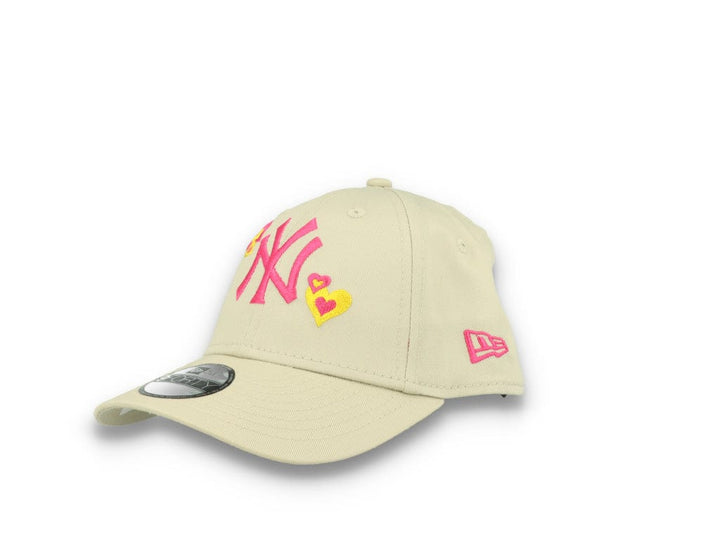 9FORTY Child Icon New York Yankees Hearts Beige - LOKK