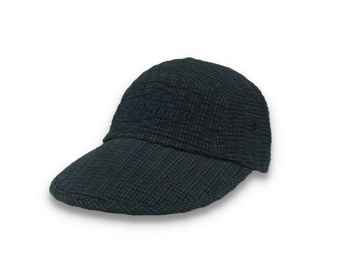 O.G. Seersucker Canyon Cap Royal Blue Garment Dyed - LOKK