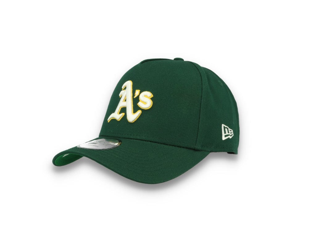 9FORTY Patch A-Frame Oakland Athletics Dark Green - LOKK