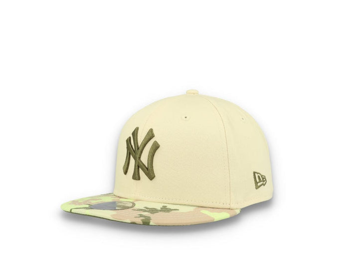 9FIFTY Kids Contrast New York Yankees Light Cream/New Olive