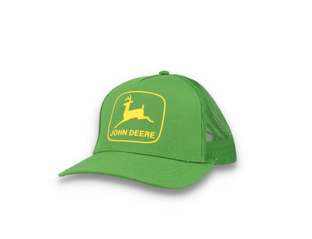 Trucker Cap John Deere Cotton Twill/Mesh Green/Yellow - LOKK