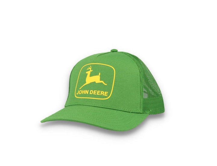 Trucker Cap John Deere Cotton Twill/Mesh Green/Yellow - LOKK