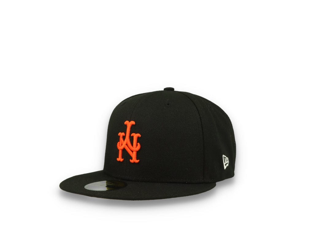 59FIFTY Upside Down All Over Print NY Mets Black