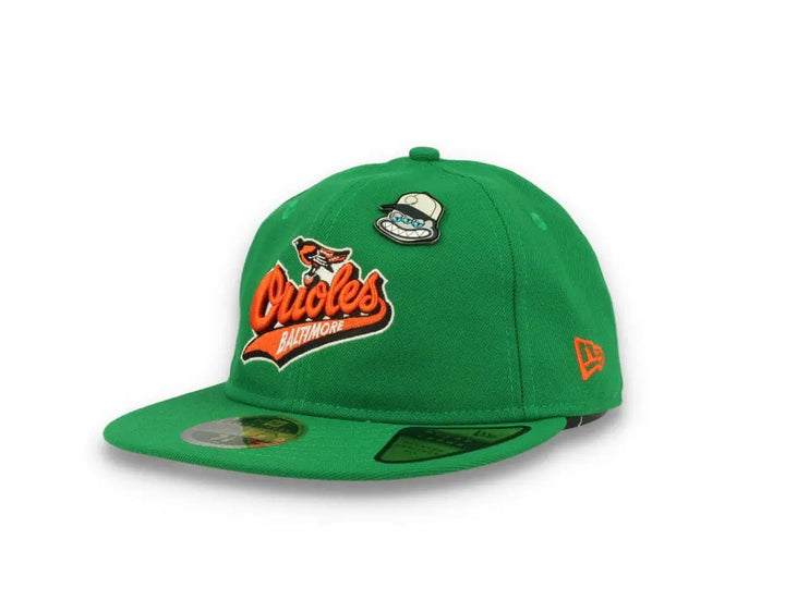 59FIFTY MLB Coop Pin Retro Crown Baltimore Orioles Official Team Color - LOKK