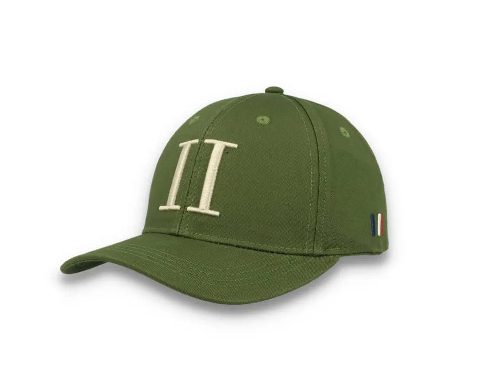 Encore Organic Baseball Cap Dark Ivy Green/Ivory - LOKK