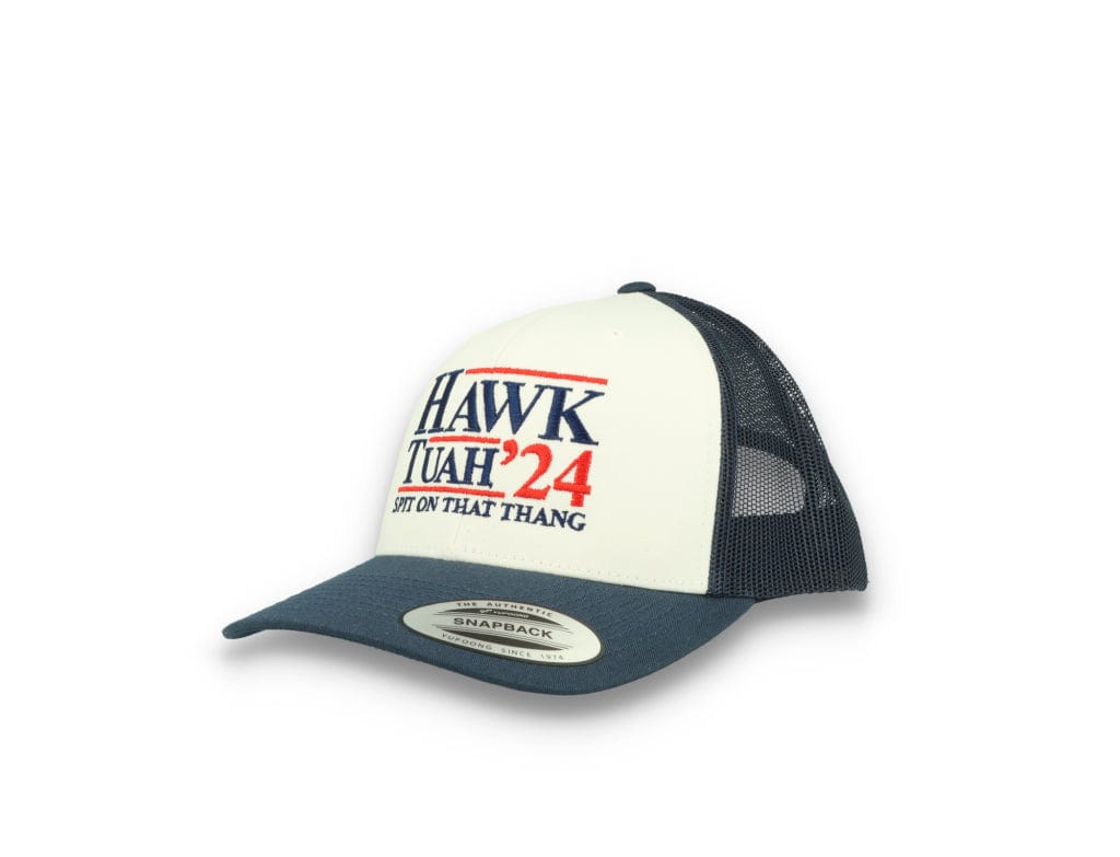 Hawk Tuah 24 - 6606 Retro Trucker Cap Navy/White/Navy