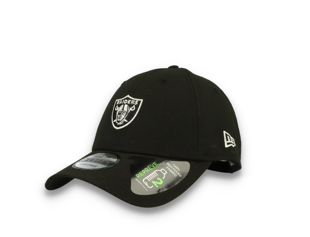 9FORTY Repreve Mini Logo Las Vegas Raiders Black