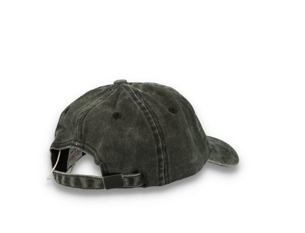 Smiley Face  Washed Black