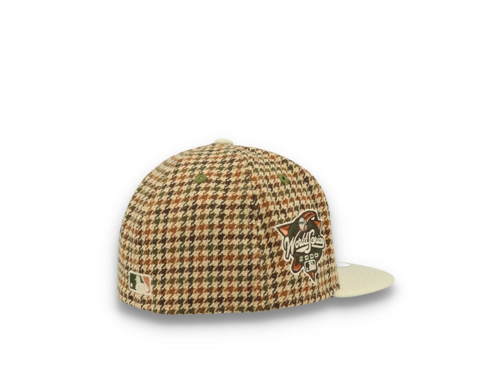 59FIFTY Houndstooth New York Yankees Open Market Tan