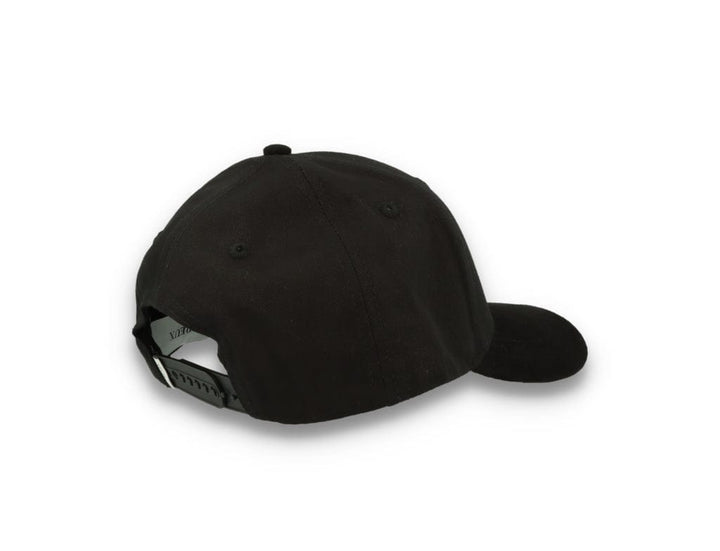 Les Deux Baseball Cap Suede II Black/White - LOKK
