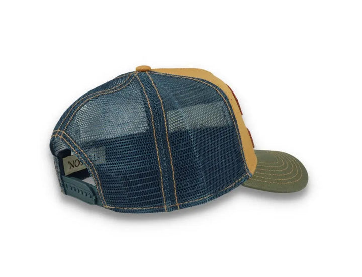 Trucker Cap Motorcycle Brown/Olive - LOKK