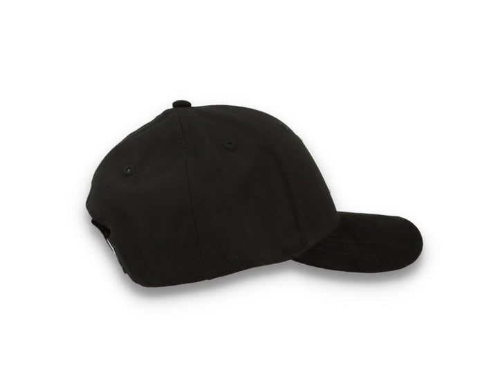 Les Deux Baseball Cap Suede II Black/White - LOKK