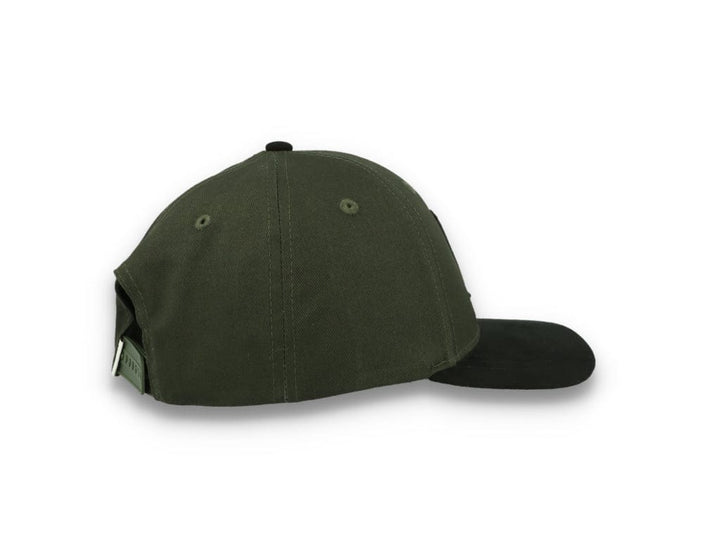 Baseball Cap Suede II Pine Green - LOKK