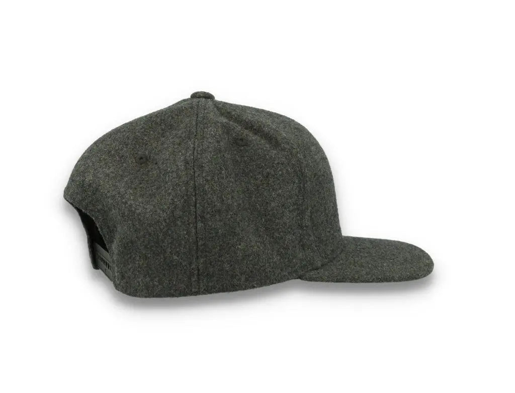 Yupoong Snapback Melton Wool 6689M Dark Grey - LOKK