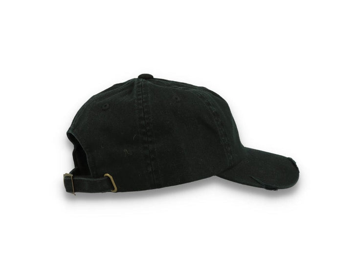 Low Profile Destroyed Cap Black 6245DC - LOKK