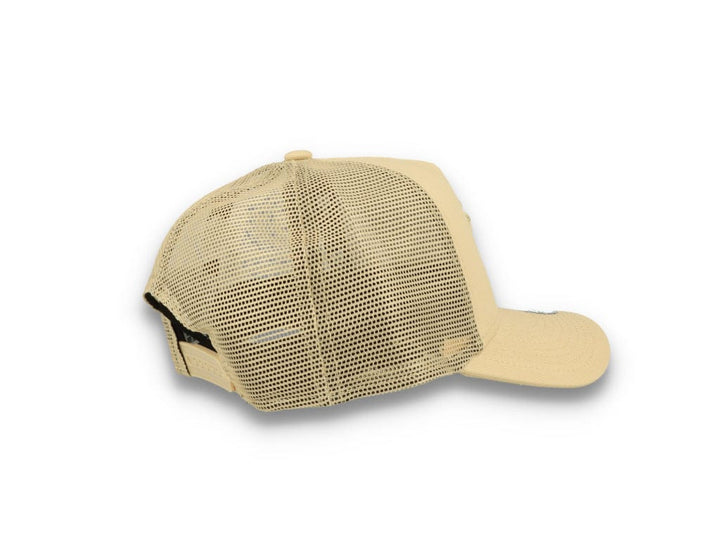 Kids Tonal Mesh Trucker New York Yankees  Beige - LOKK
