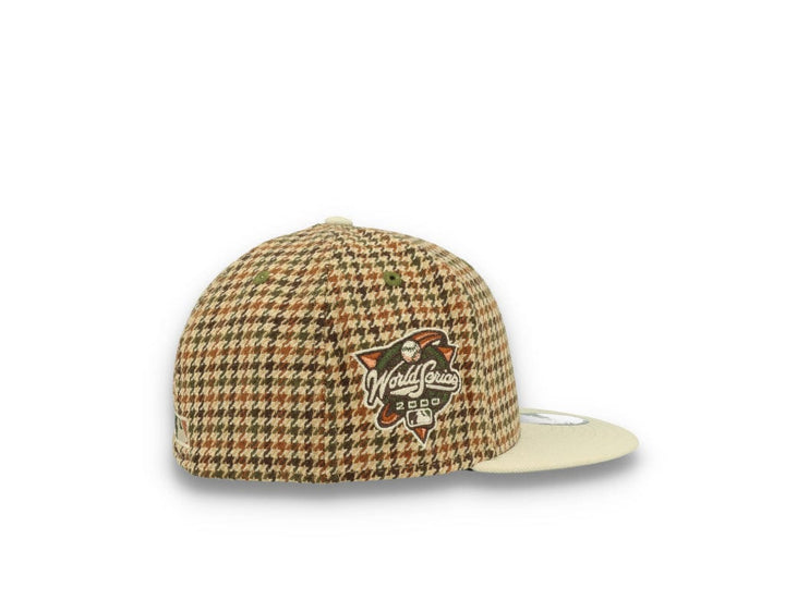 59FIFTY Houndstooth New York Yankees Open Market Tan