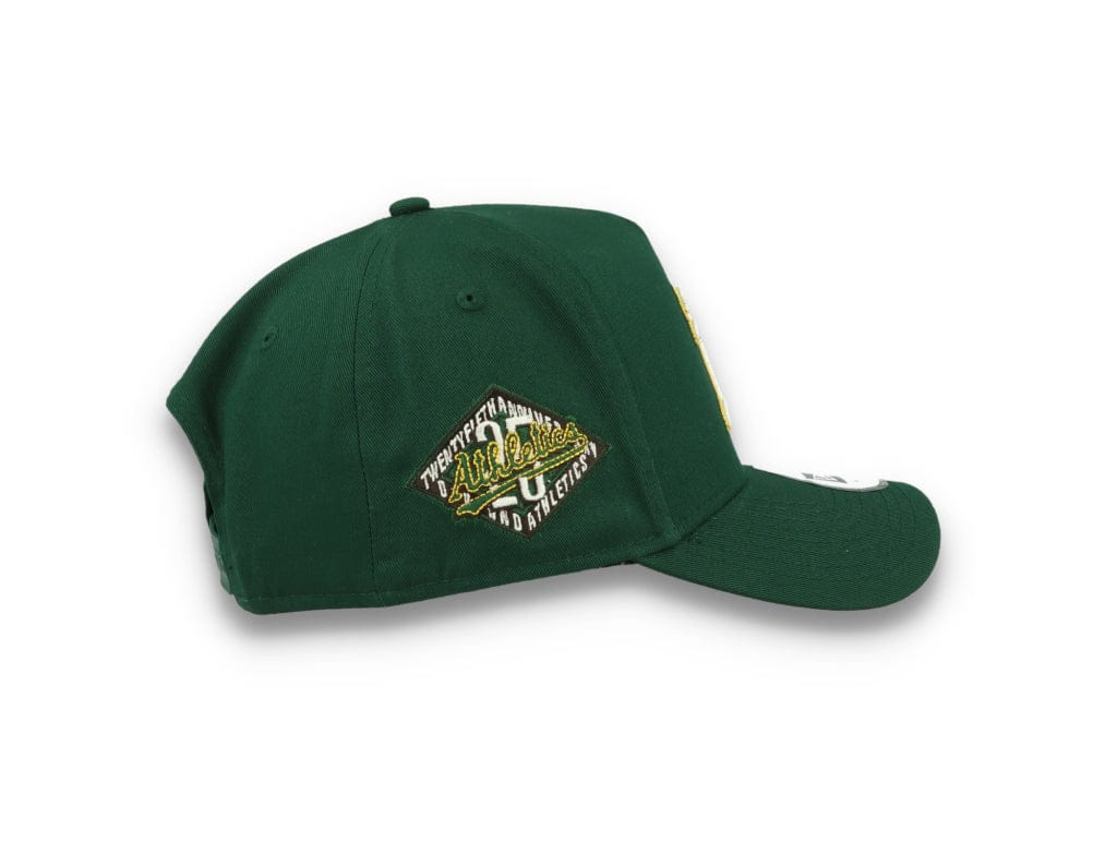 9FORTY Patch A-Frame Oakland Athletics Dark Green - LOKK