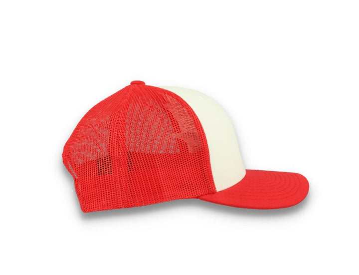 Retro Trucker Red/White/Red Flexfit 6606CF Yupoong