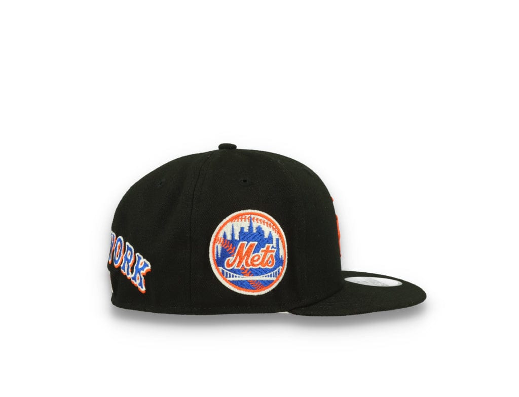 59FIFTY Upside Down All Over Print NY Mets Black