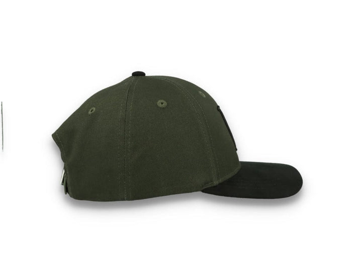 Baseball Cap Suede II Pine Green - LOKK