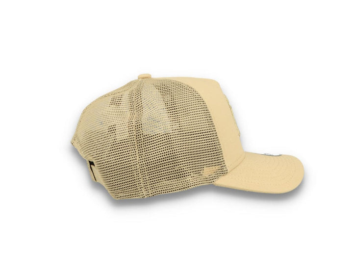 Kids Tonal Mesh Trucker New York Yankees  Beige - LOKK