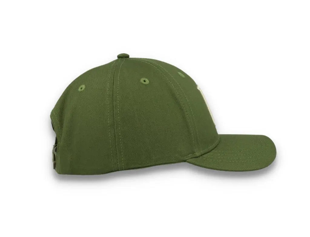 Encore Organic Baseball Cap Dark Ivy Green/Ivory - LOKK