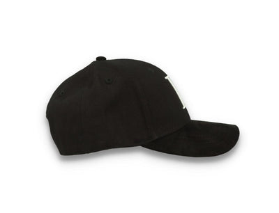 Les Deux Baseball Cap Suede II Black/White