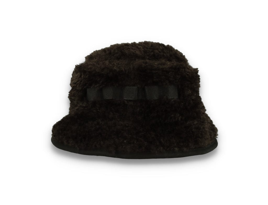 Faux Shearling Utility Bucket Black - LOKK