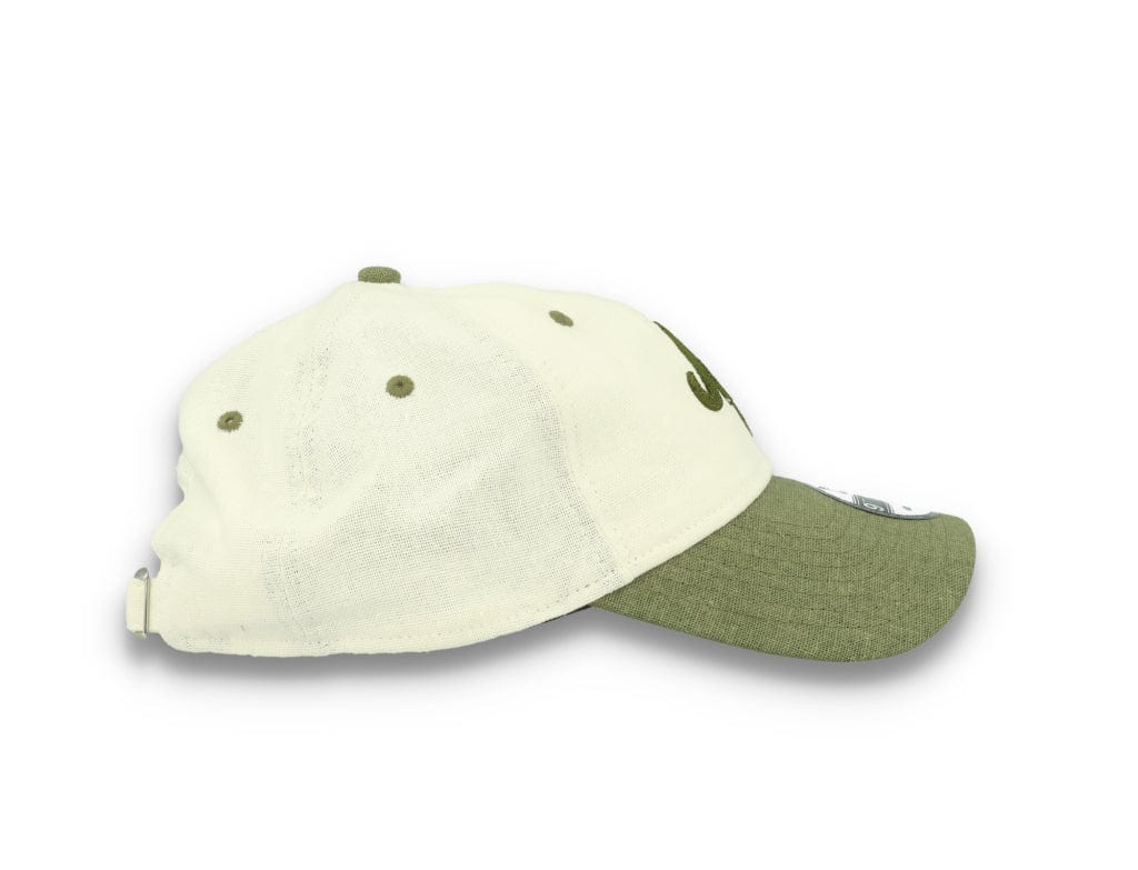 9TWENTY Linen Script New Era White New Era