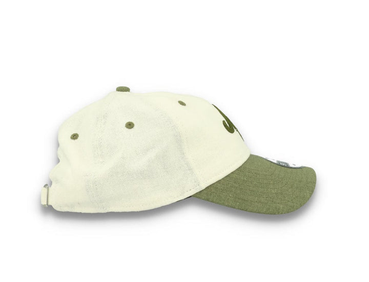 9TWENTY Linen Script New Era White New Era
