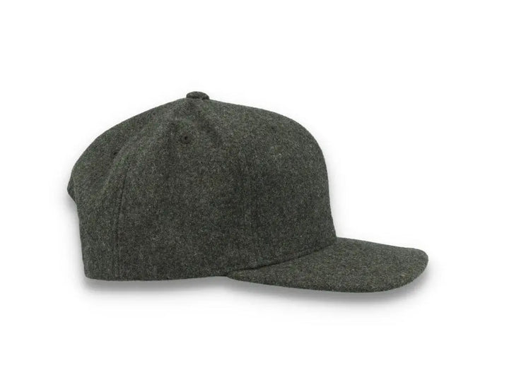 Yupoong Snapback Melton Wool 6689M Dark Grey - LOKK