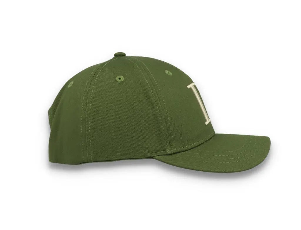 Encore Organic Baseball Cap Dark Ivy Green/Ivory - LOKK