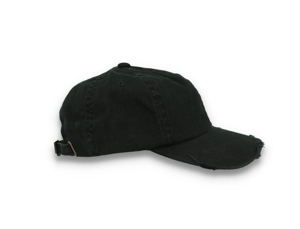 Low Profile Destroyed Cap Black 6245DC - LOKK