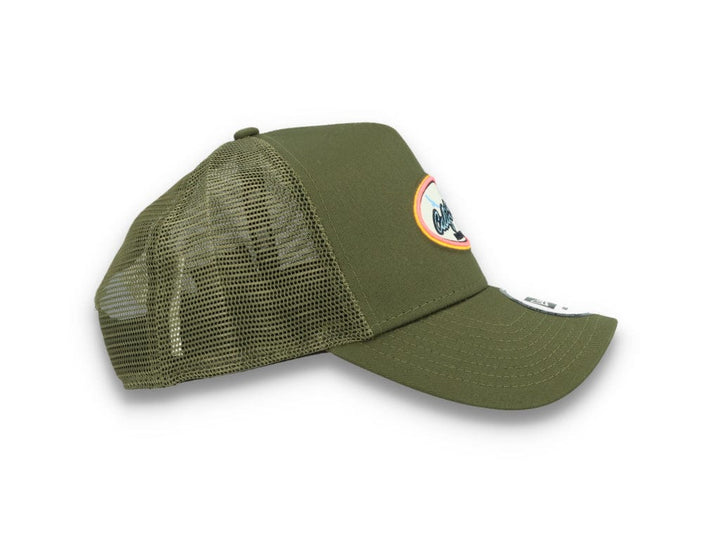 Oval State Trucker New Era Green - LOKK