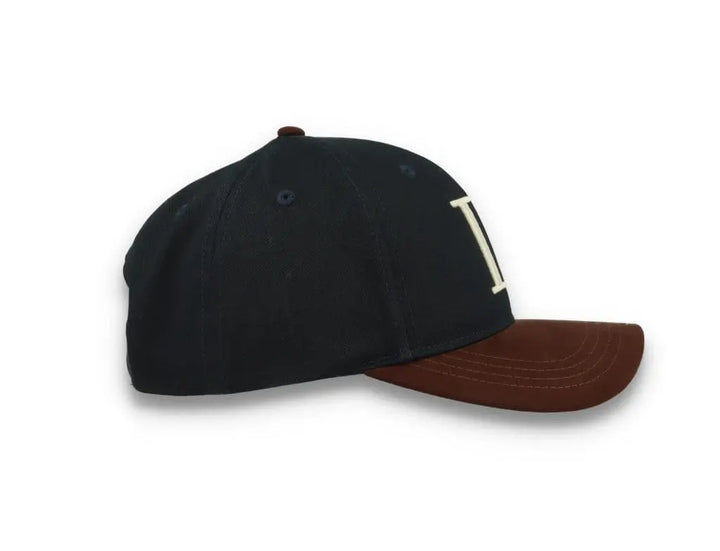 Baseball Cap Suede II Dark Navy/Ebony Brown - LOKK