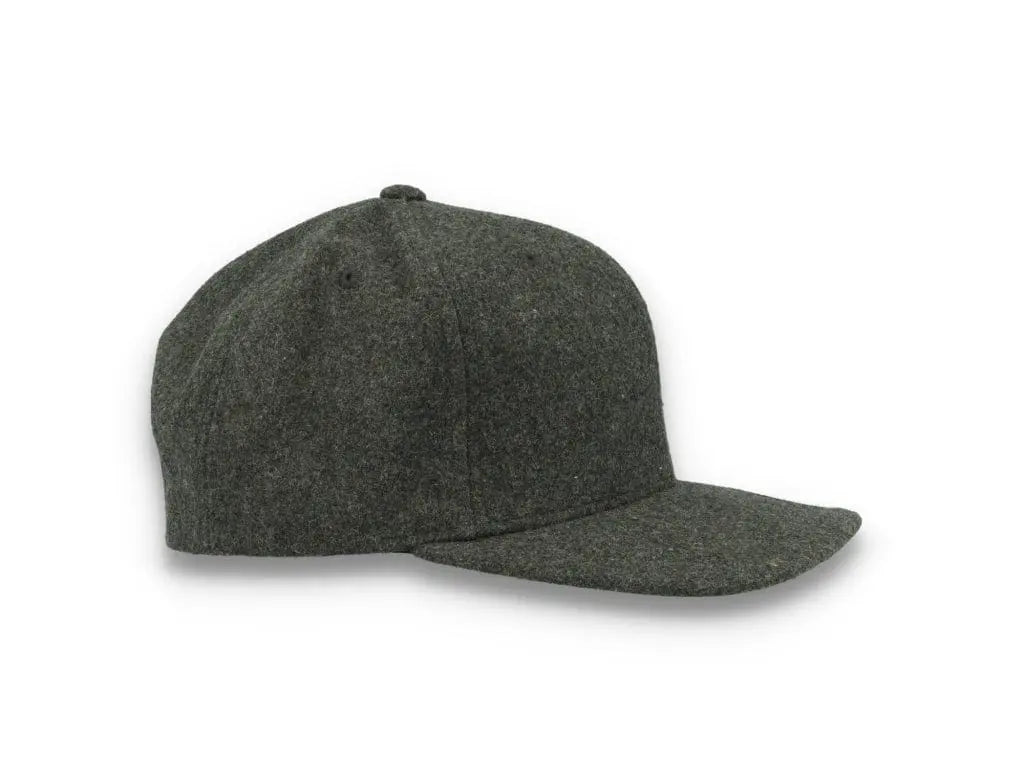 Yupoong Snapback Melton Wool 6689M Dark Grey - LOKK