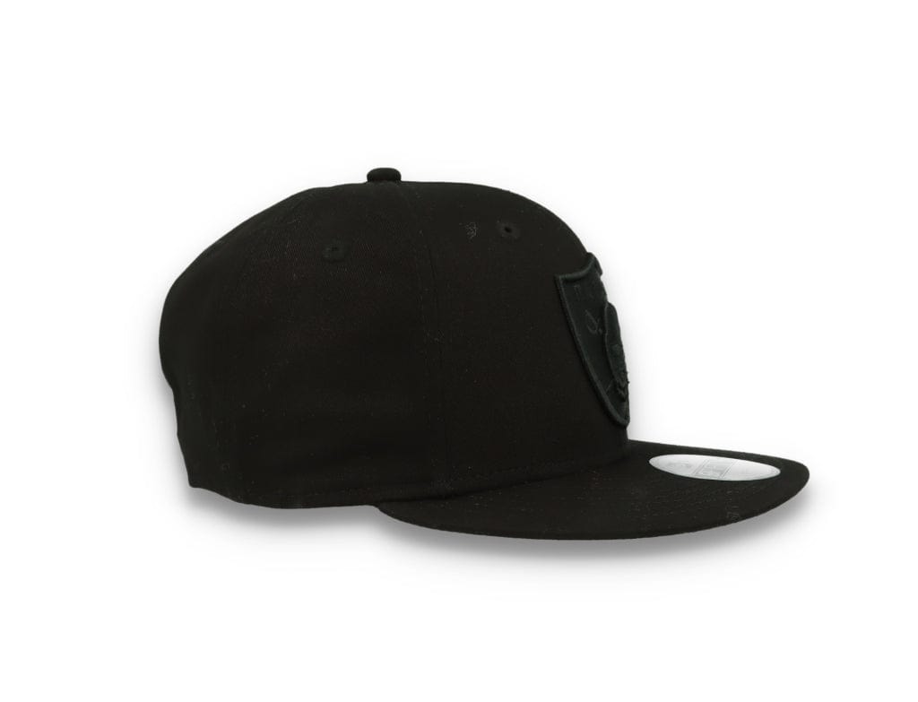 9FIFTY Nos NFL Black On Black Las Vegas Raiders - LOKK
