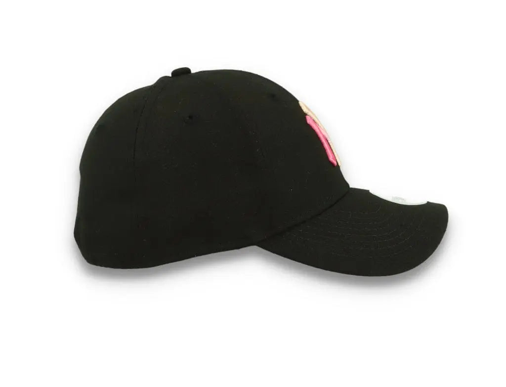 9FORTY Womens Block Logo New York Yankees Black - LOKK